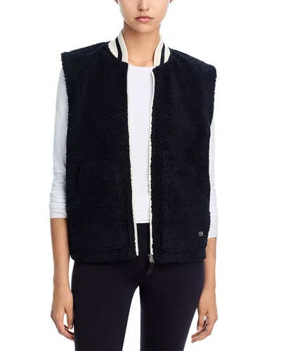 Splits59 Aster Sherpa Vest In Black