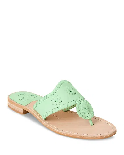 Jack Rogers Jacks Flat Sandal In Green