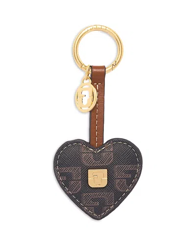 Gerard Darel Atout Coeur Heart Bag Charm In Gold