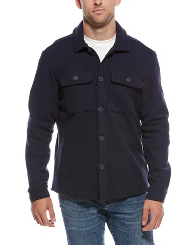 Report Collection Vino Knit Jacket In Blue