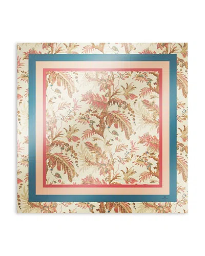 Weekend Max Mara Silk Square Scarf In Pink