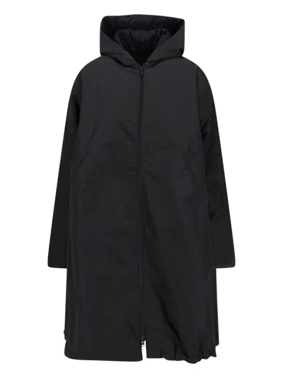 Cape Coat In Black