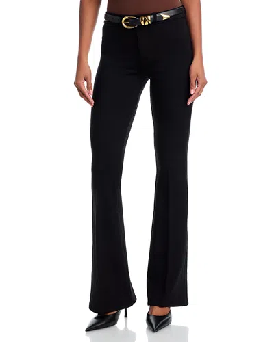 L'agence Marty Ponte Flare Pants In Black