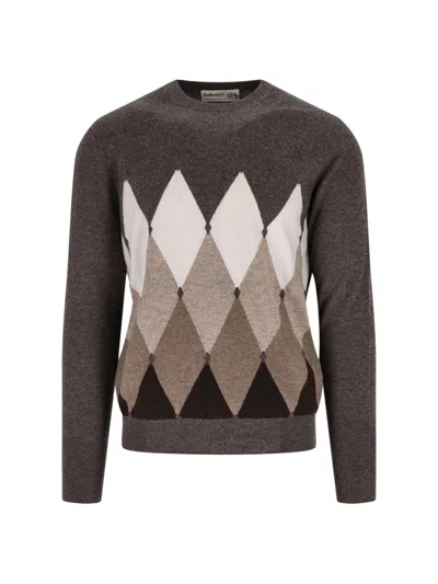 Ballantyne Sweater In Brown