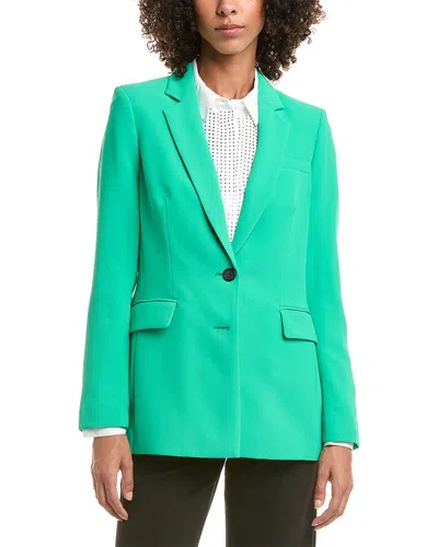 Karl Lagerfeld Oversized Suit Jacket In Green