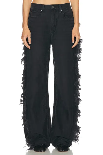Alexander Wang Float Wide Leg In Black