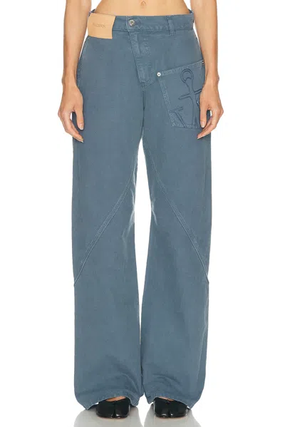 Jw Anderson J. W. Anderson Twisted Workwear' Jeans In Blue