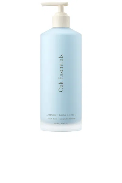 Oak Essentials Luminous Body Lotion In Transparent