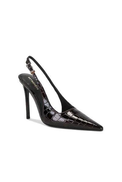 Retroféte Cindy Slingback Pumps In Black
