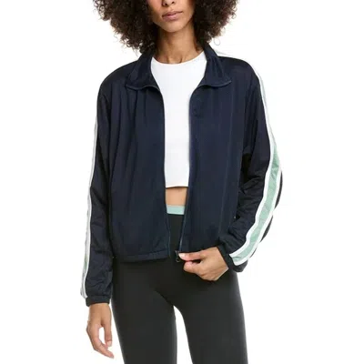 The Upside Estadio Dawson Run Jacket In Navy In Blue