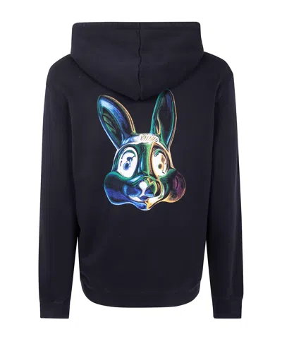 Paul Smith Graphic-print Hoodie In Black