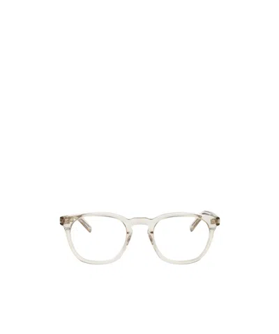 Saint Laurent Full-frame Plain Mirror In White