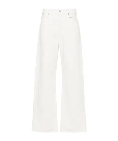 Citizen Of Humanity Annina High-rise Wide-leg Jeans In White