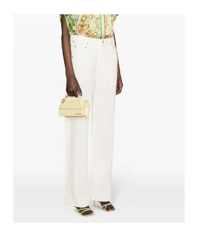 Citizen Of Humanity Annina High-rise Wide-leg Jeans In White