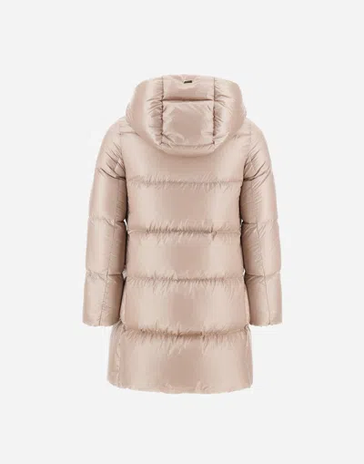 Herno A-shape Jacket In Nylon Ultralight In White