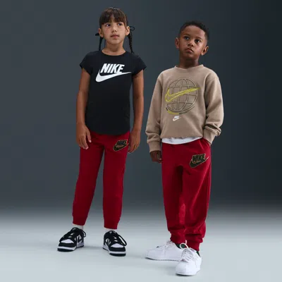 Nike Club Little Kids' Chenille Jogger Pants In Multi