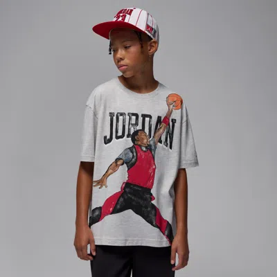 Jordan Big Kids' Sketch T-shirt In Multi