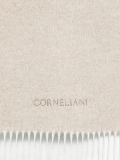 Corneliani Reversible Scarf In Neutral