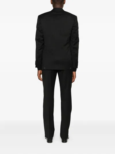 Corneliani Peak-lapel Suit In Black