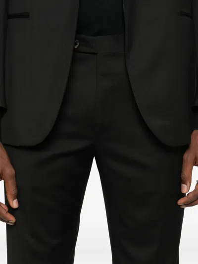 Corneliani Peak-lapel Suit In Black