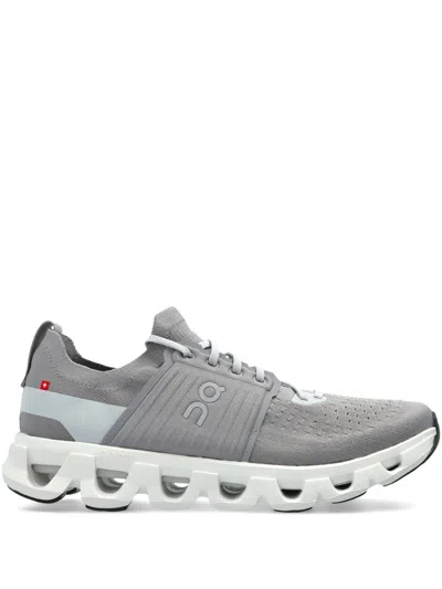 On Swift Cloud 4 Running Sneakers In Gray