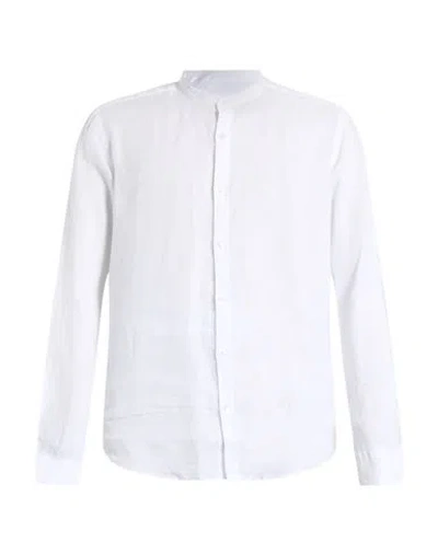Impure Man Shirt White Size Xl Linen In White