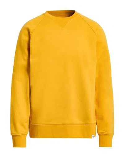 Woc Writing On Cover Man Sweatshirt Marigold Size Xl Cotton, Pes In Yellow