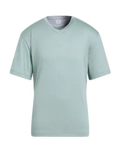 Eleventy Platinum Man T-shirt Sage Green Size S Cotton In Green