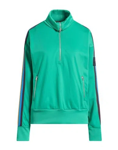Peuterey.plurals Peuterey. Plurals Woman Sweatshirt Green Size 12 Polyester, Polyamide, Elastane In Green