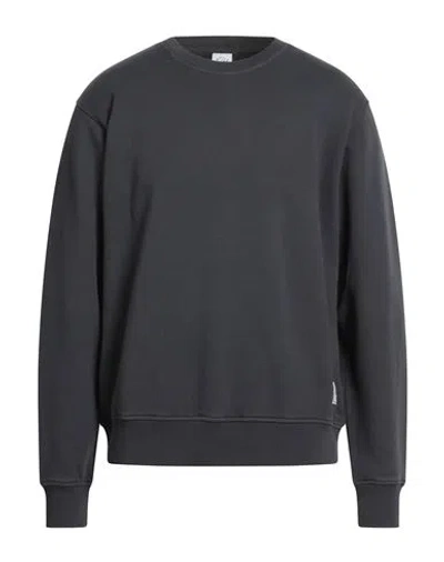 Herschel Supply Co . Man Sweatshirt Charcoal Size Xl Cotton, Elastane In Gray