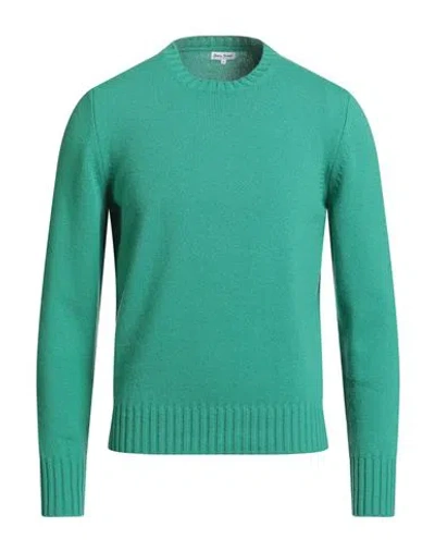Alain Fracassí Man Sweater Emerald Green Size 38 Cashmere