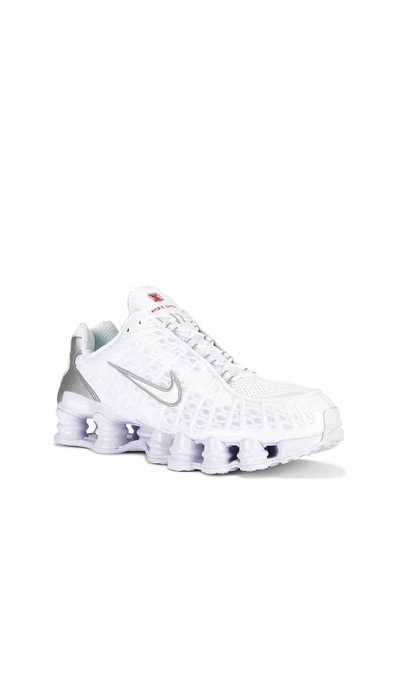Nike Tl Shox Mesh Sneakers With Rubber Outsole In Multi
