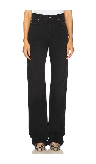 Grlfrnd Graham High Rise Straight In Black