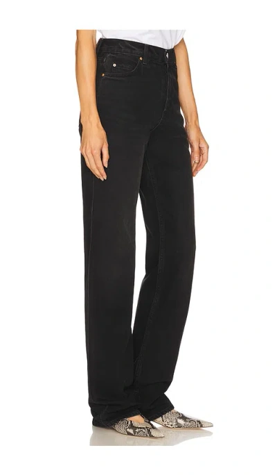 Grlfrnd Graham High Rise Straight In Black