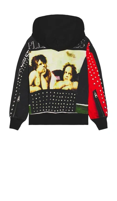 Pleasures Explosion Hoodie In Black