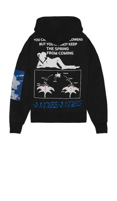 Jungles Plant Sex Hoodie In Black