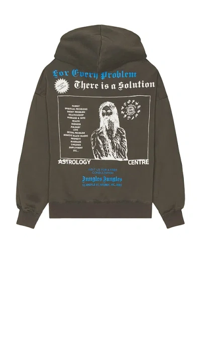 Jungles Solutions Hoodie In Black