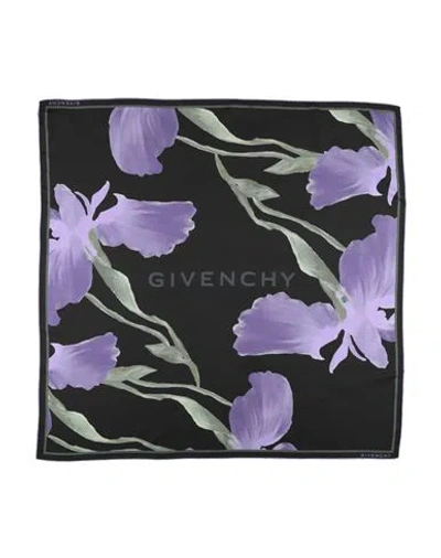 Givenchy Woman Scarf Black Size - Silk In Black