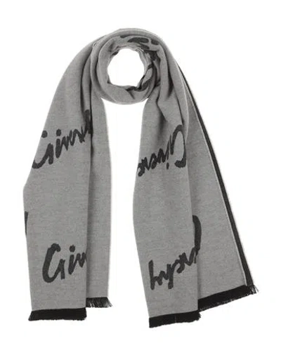 Givenchy Woman Scarf Grey Size - Wool, Cashmere In Gray