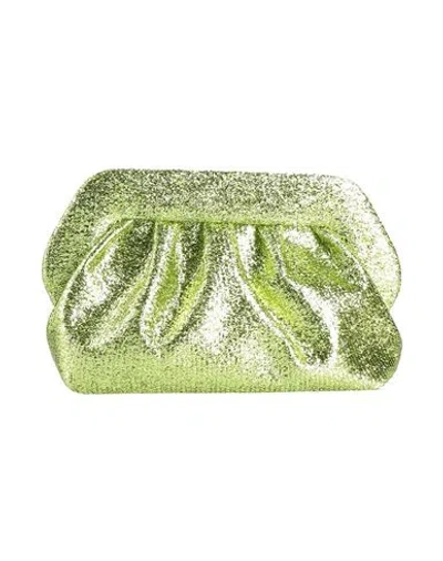 Themoirè Woman Handbag Lime Green Size - Textile Fibers In Green
