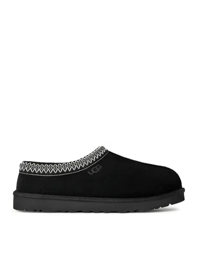 Ugg 10mm Tasman Shearling Loafers In Black