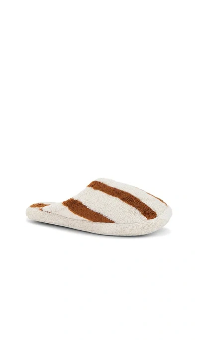 Parachute Terry Stripe Slippers