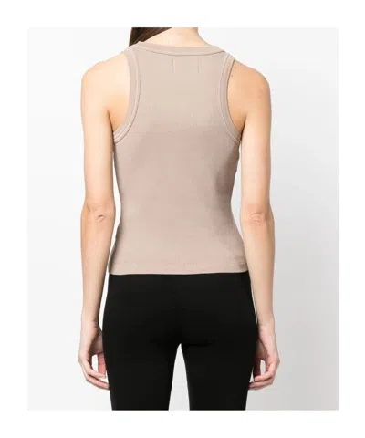 Citizen Of Humanity Citizens Of Humanity Sleeveless Ribbed Top In Md Brown