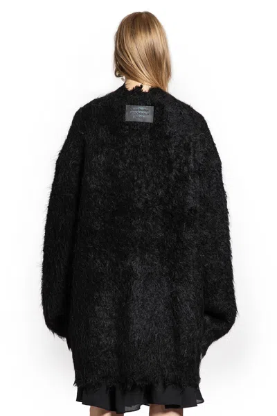 Acne Studios Woman Black Knitwear In Black