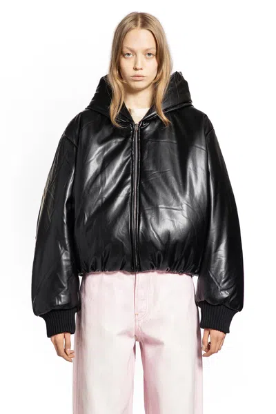 Acne Studios Woman Black Jackets In Black