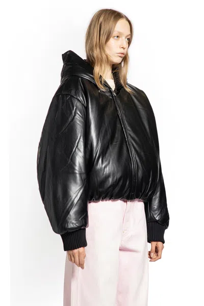 Acne Studios Woman Black Jackets In Black