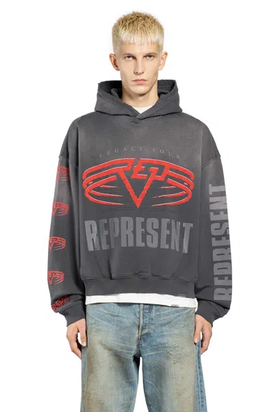 Represent Man Black Knitwear In Black