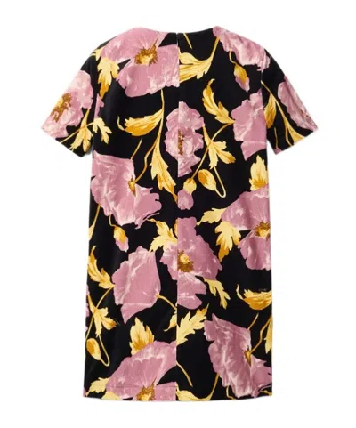 La Doublej Mini Swing Dress In Sylph Black