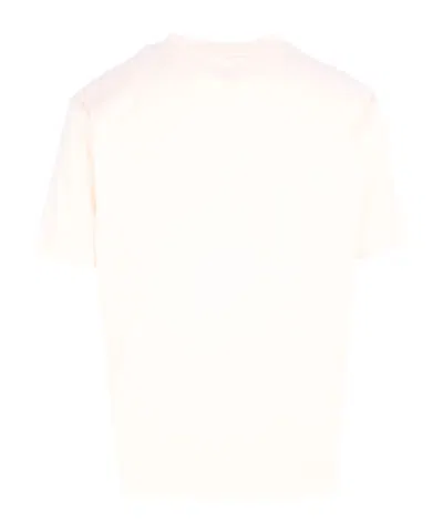 Eleventy Crew-neck Short-sleeve T-shirt In White