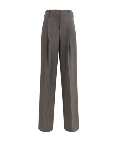 P.a.r.o.s.h Belt Loop Track Pants In Gray